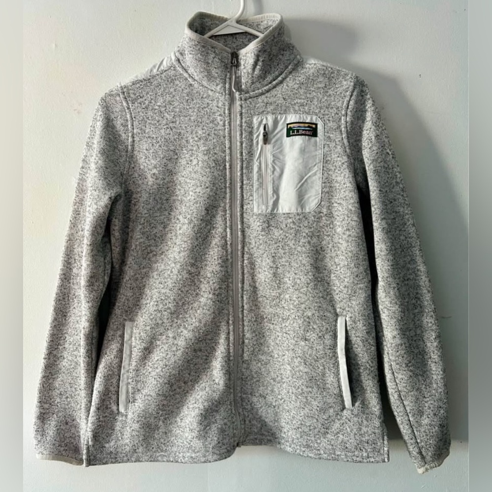 L.L. Bean Fleece Zip Up Size Small